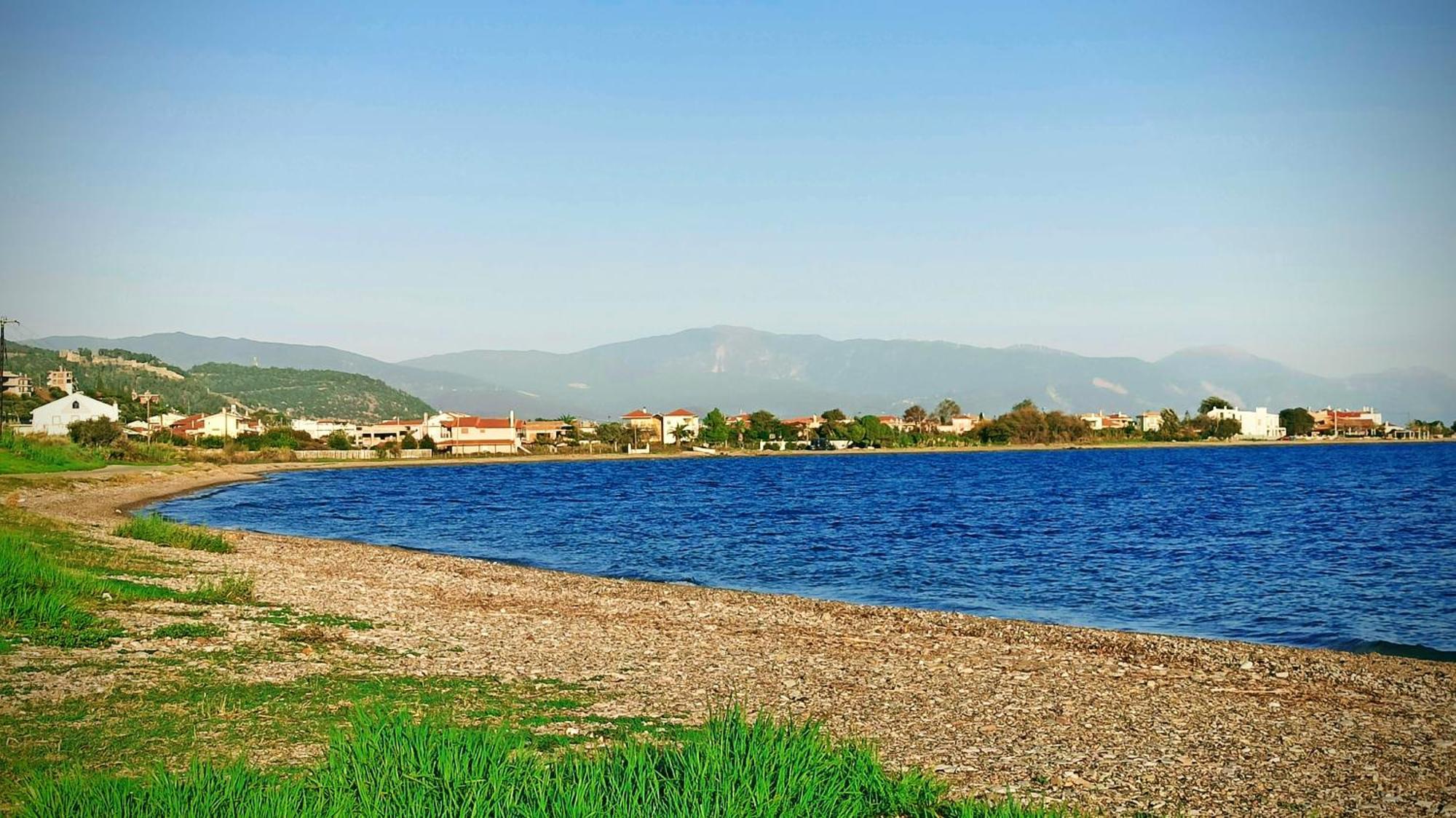 Nafpaktos Cottage By The Sea For Travelers And Dreamers! المظهر الخارجي الصورة